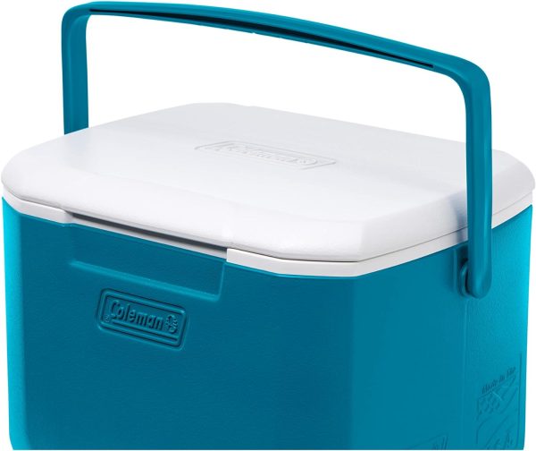 Coleman Chiller Series 16qt Insulated Portable Cooler, Hard Cooler with Heavy Duty Handle & Ice Retention, Great for Beach, Picnic, Camping, Tailgating, Groceries, Boating, & More - Image 4