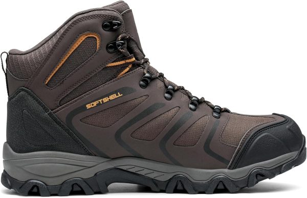 Men's Ankle High Waterproof Hiking Boots Outdoor Lightweight Shoes Trekking Trails Armadillo - Image 3